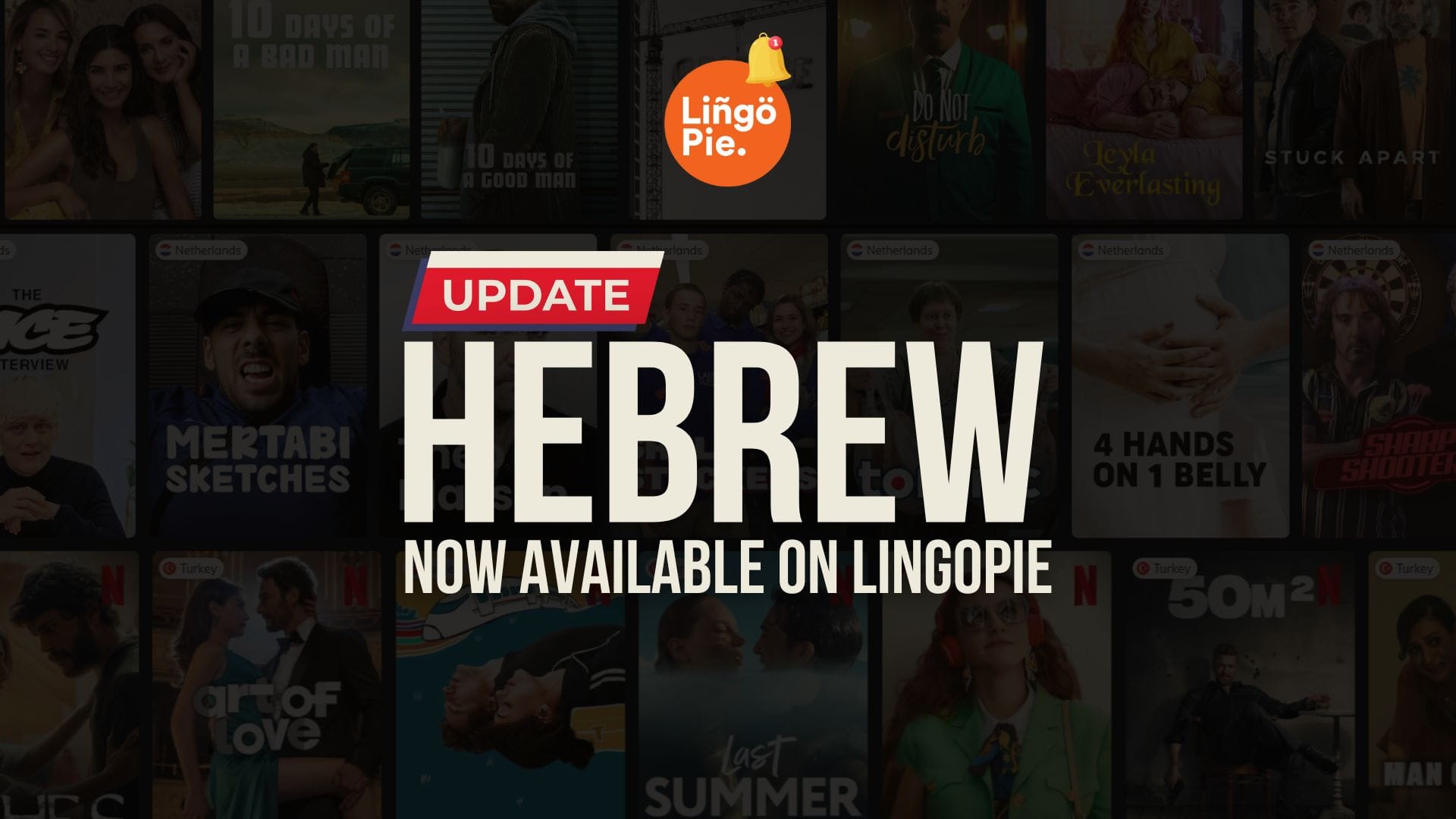 Hebrew Learning Now Available On The Lingopie Platform